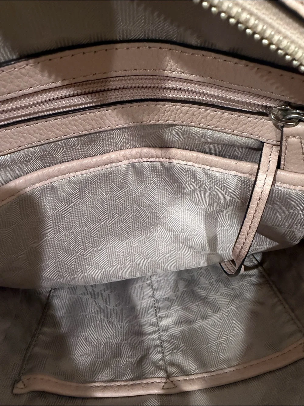 Michael Kors Blush Pink Leather Mini Backpack